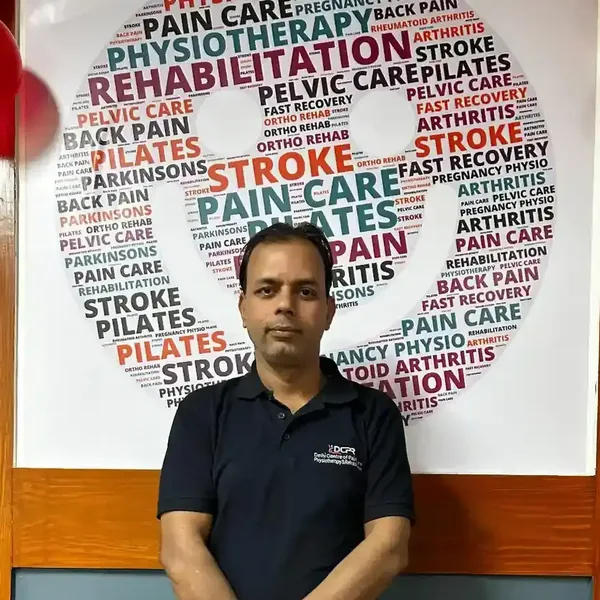 Dr Harish Gahlaut, Physiotherapist at DCPR Chattarpur